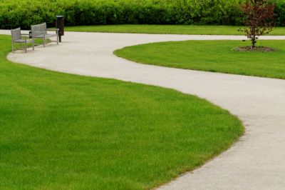 Elegant Concrete Walkway