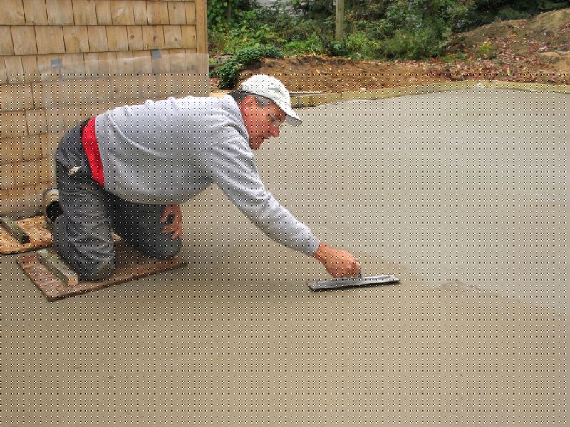 Concrete Slab Pouring