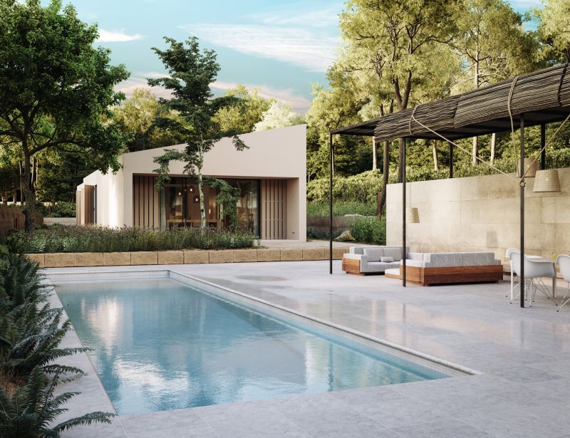 Pool Area Concreting