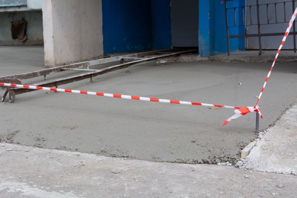 Garage Concrete Replacement in Frisco