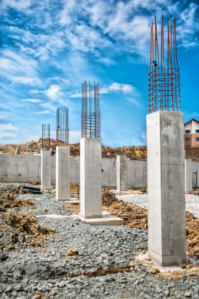 Concrete Footer Pouring in Frisco