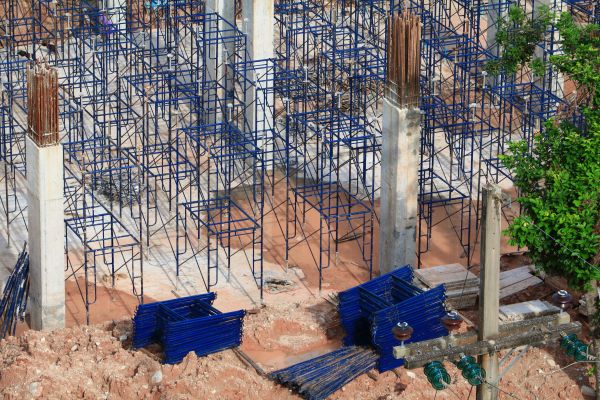 Concrete Pier Construction in Frisco