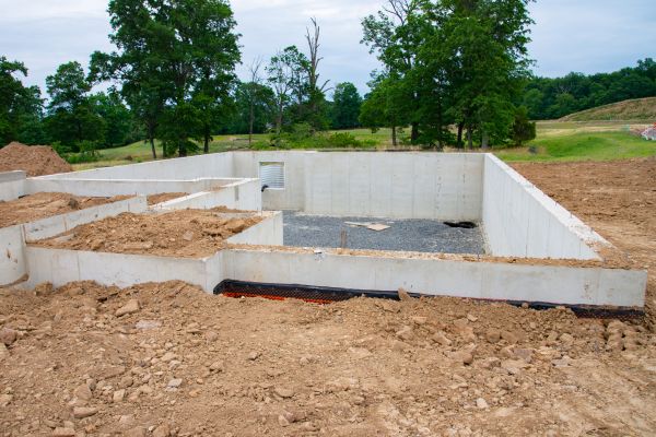 Basement Foundation Pouring in Frisco