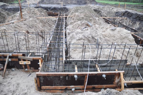 House Footing Construction in Frisco