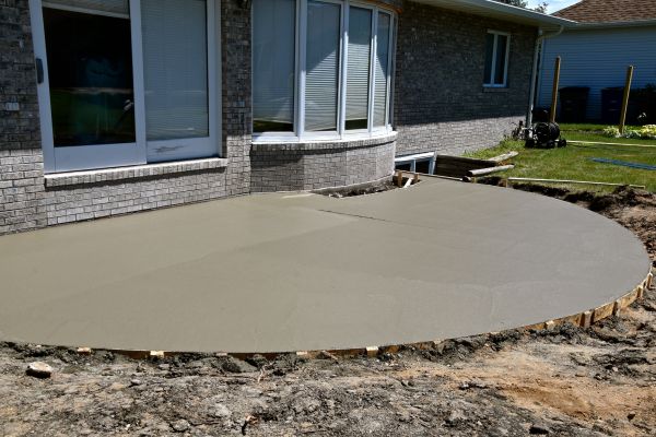 Deck Concrete Construction in Frisco