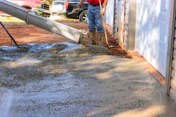 Driveway Slab Laying in Frisco