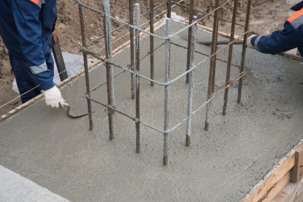Foundation Pad Construction in Frisco