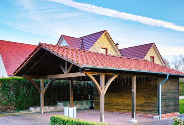 Carport Base Construction in Frisco