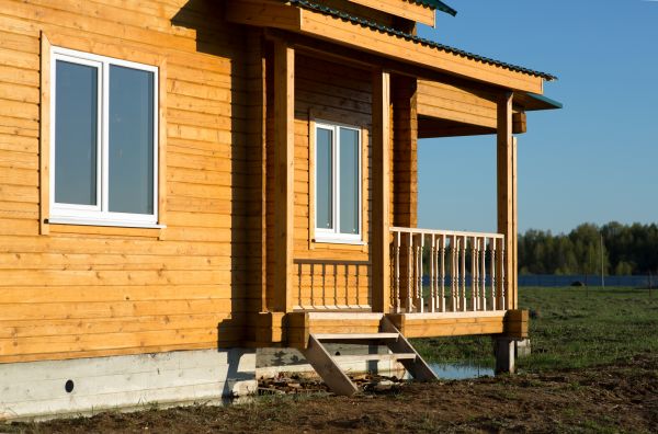 Cabin Footing Construction in Frisco