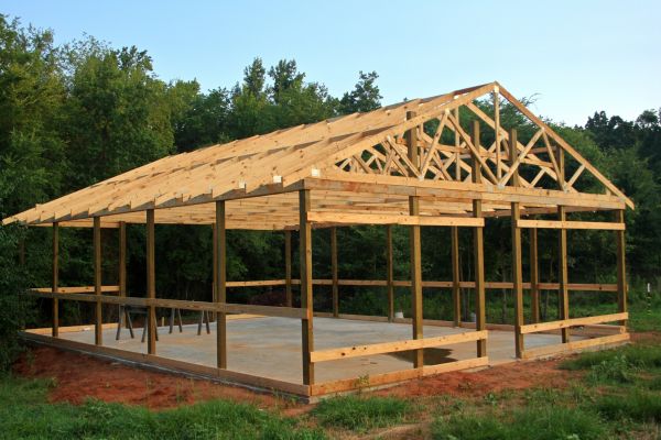 Barn Pad Installation in Frisco