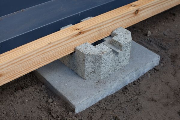 Deck Footing Construction in Frisco