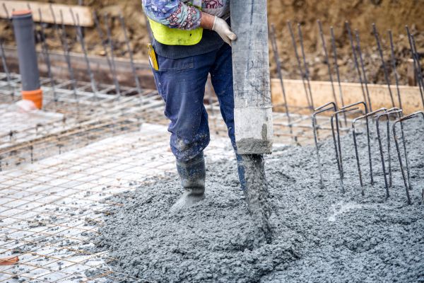 Cabin Foundation Pouring in Frisco