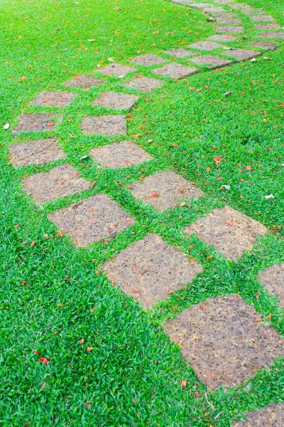 Backyard Pathway Construction in Frisco